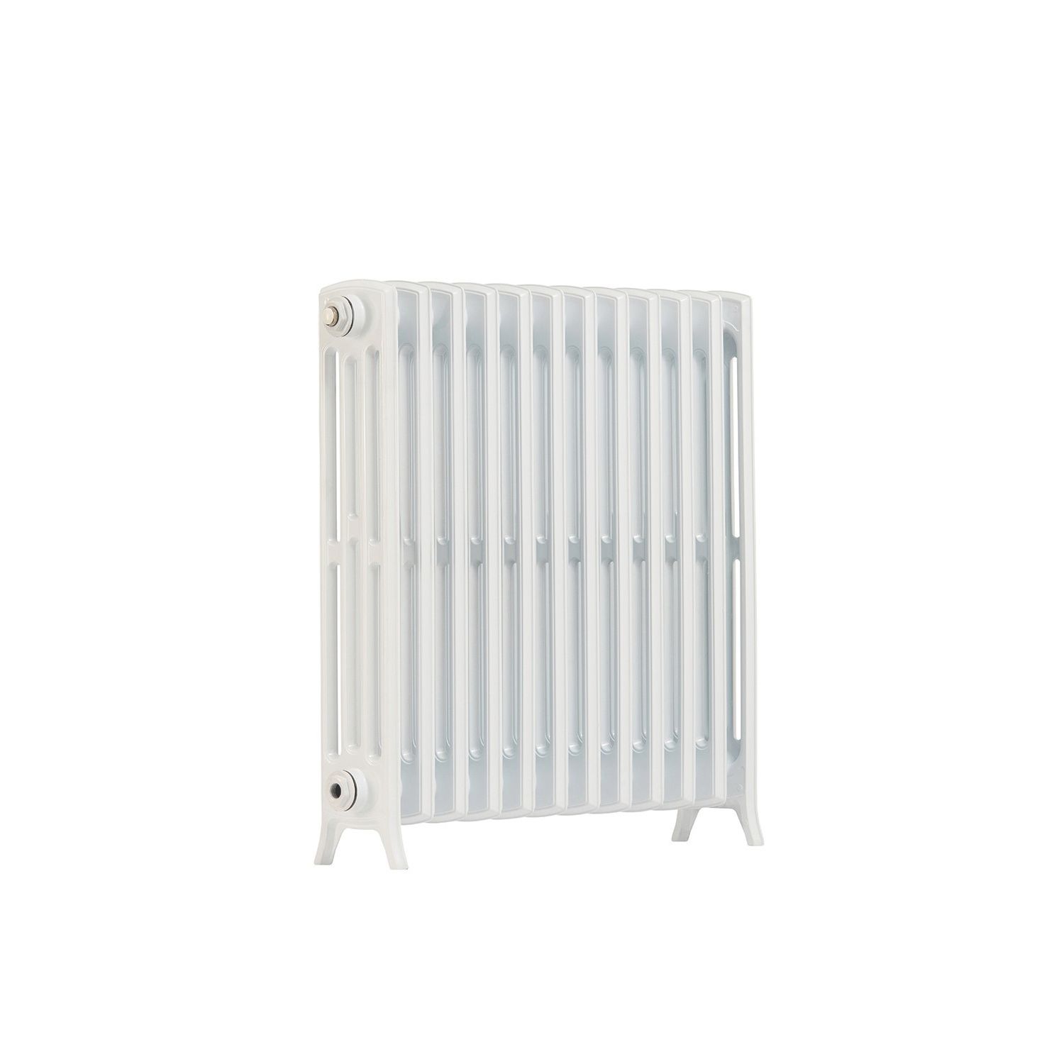 Arroll Edwardian 750mm x 728mm 3517BTU White Vertical Designer Radiator (284KY)