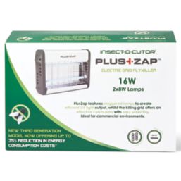 Insect-O-Cutor Plus Zap PZ3-16AL 16W 410mm UV Electric Flying Insect Killing Grid  230V