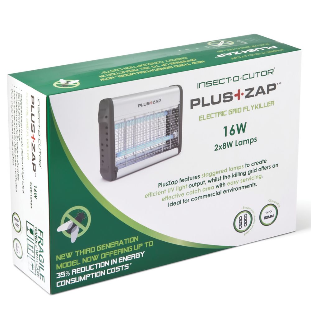 Insect-O-Cutor Plus Zap PZ3-16AL 16W 410mm UV Electric Flying