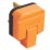 Masterplug Work Power 13A Fused Plug Orange