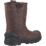 Amblers 983C Conqueror Size 10.5  Brown Waterproof  Safety Rigger Boots