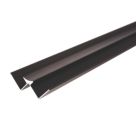 Multipanel Type A Internal Corner Matt Black 2450mm x 11mm