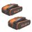 Worx WX038 20V 2 x 2.0Ah Li-Ion PowerShare  Cordless  Stick Vacuum Cleaner
