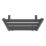 Flomasta 1000mm x 600mm 1761BTU Anthracite Flat  Towel Radiator