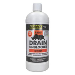 Kilrock   Rhino Multi-Purpose Kitchen Drain Unblocker 1Ltr