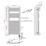 Flomasta 1200mm x 500mm 1024BTU Chrome Curved Electric Towel Radiator