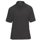 Site Tanneron Polo Shirt Black X Large 49" Chest