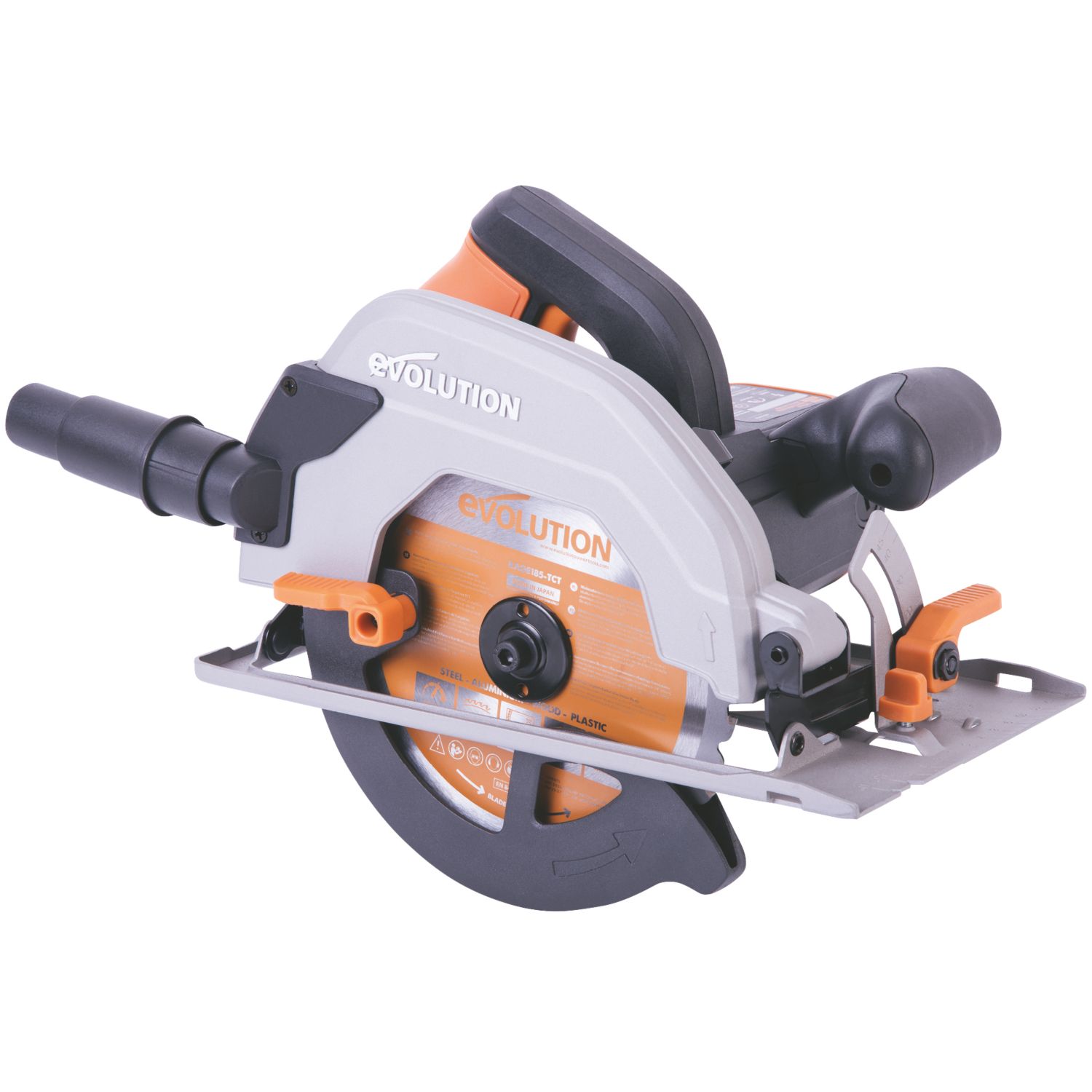 Evolution R185CCSL240 1200W 185mm Electric Multi-Material Circular Saw 220-240V (285FJ)