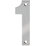 Eclipse Door Numeral 1 Polished Stainless Steel 100mm