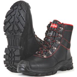 Oregon Sarawak   Safety Chainsaw Boots Black Size 8