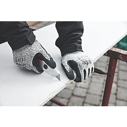 Site  Gloves Grey / Black Medium