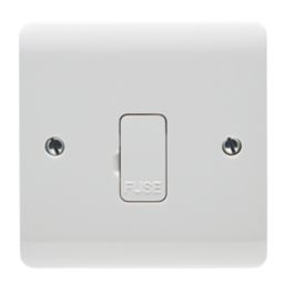 Crabtree Instinct 13A Unswitched Fused Spur  White