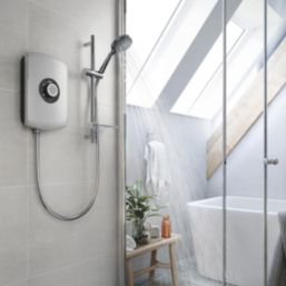 Triton Amore Brushed Steel 8.5kW  Electric Shower