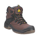 Amblers FS197    Safety Boots Brown Size 10
