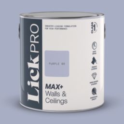 LickPro Max+ 2.5Ltr Purple 08 Eggshell Emulsion  Paint