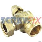 Vokera 1788 Heating Flow Cock/Service Valve 1788