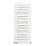Terma Warp T Bold Designer Towel Rail 1110m x 500mm White 2660BTU
