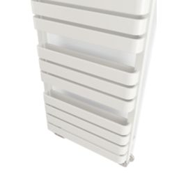 Terma 1110mm x 500mm 2660BTU White Flat Designer Towel Radiator
