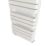 Terma Warp T Bold Designer Towel Rail 1110m x 500mm White 2660BTU