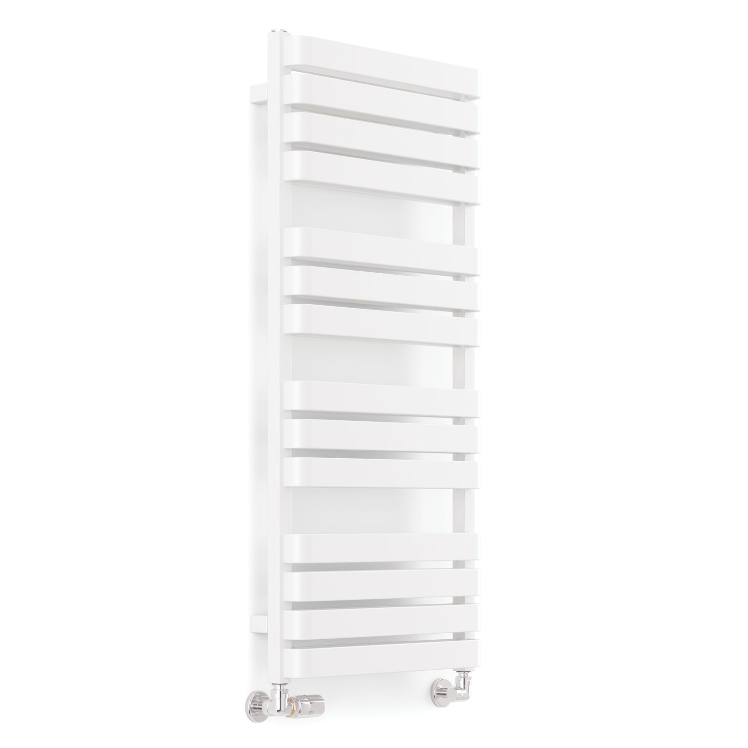Terma 1110mm x 500mm 2660BTU White Flat Designer Towel Radiator (285RH)