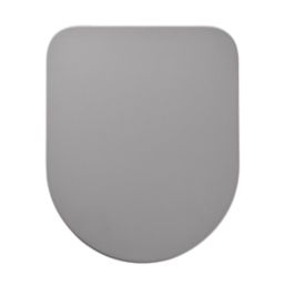 Tanaro Soft-Close with Quick-Release Toilet Seat Duraplast Grey