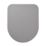 Tanaro Soft-Close with Quick-Release Toilet Seat Duraplast Grey