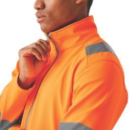 Regatta Ablaze 2 Layer Softshell Hi- Vis Jacket Orange Large 41.5" Chest