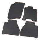Unique Products Nissan Navara NP300 2016 - 2020 Rubber Automotive Mat 4 Pieces