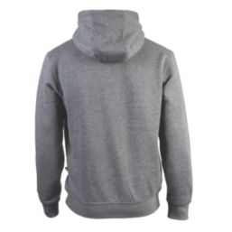 CAT Trademark Hooded Sweatshirt Heather Grey Large 42-44" Chest