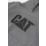 CAT Trademark Hooded Sweatshirt Heather Grey Large 42-44" Chest