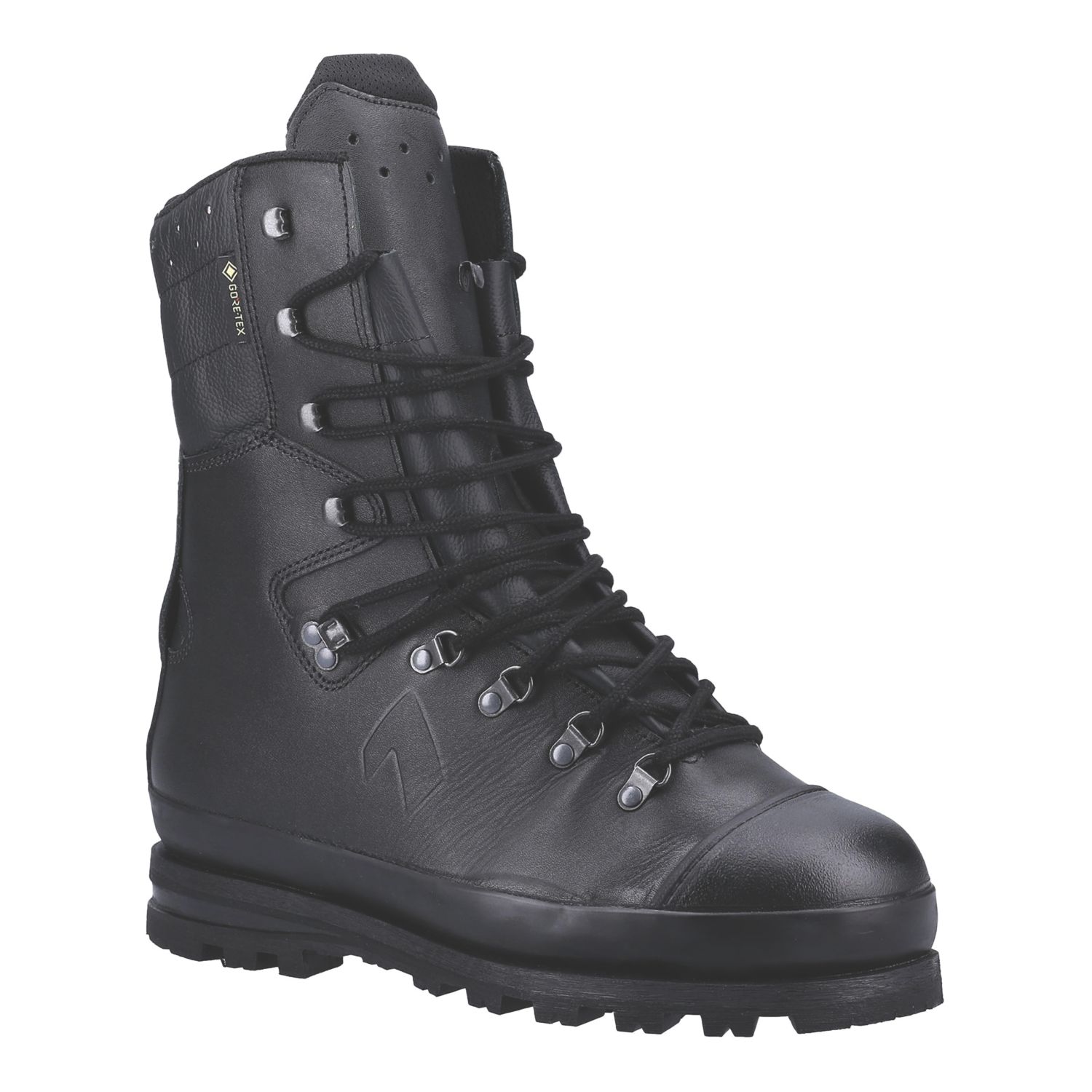 Haix Climber Size 6.5 Black Waterproof Steel Toe Cap Safety Boots (285XA)