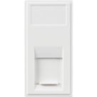 Knightsbridge  Modular RJ45 Ethernet Socket White