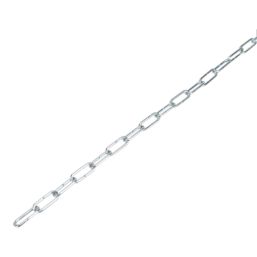 Essentials Welded Matt Silver Chain 4mm x 10m