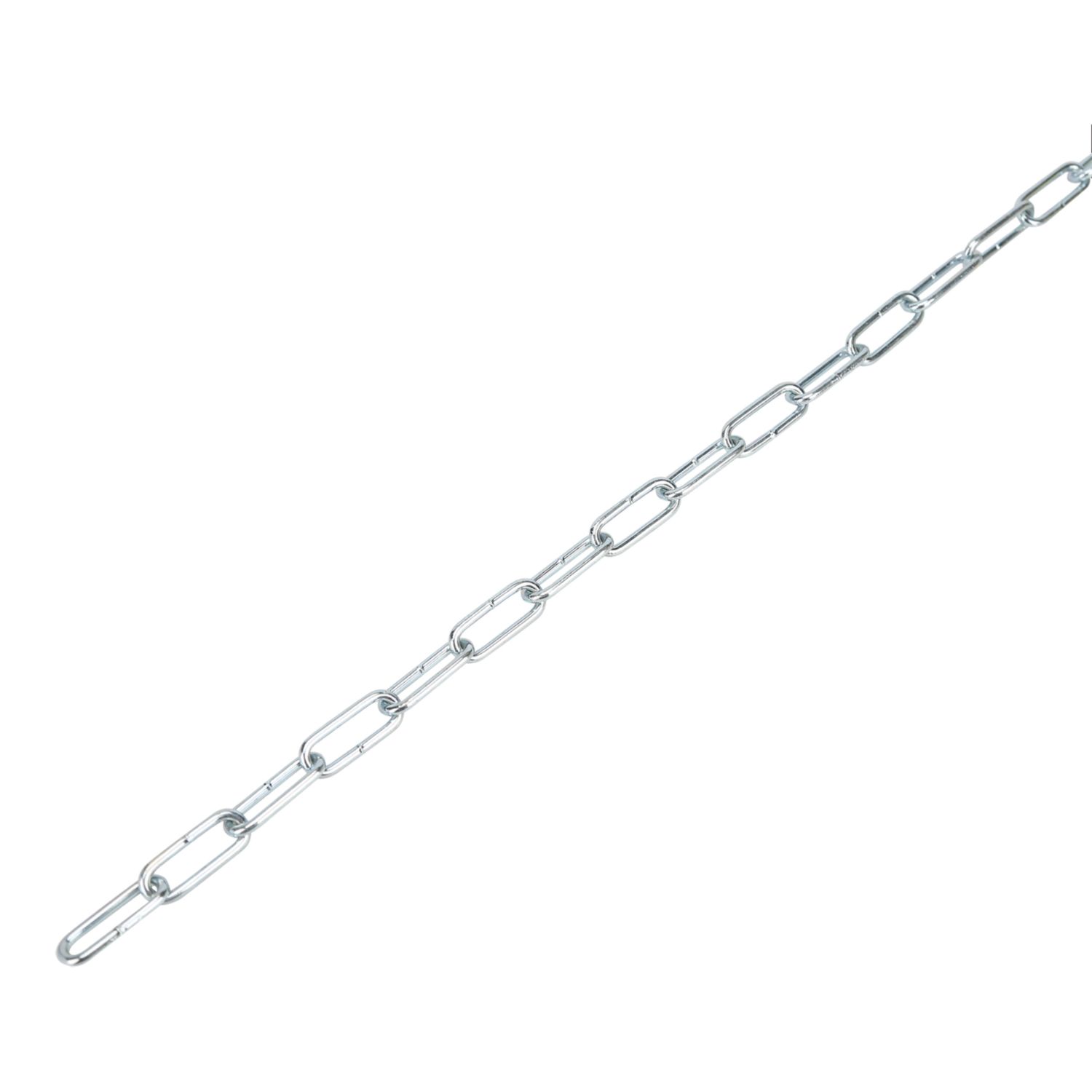 Essentials Welded Matt Silver Chain 4mm x 10m (285YN)
