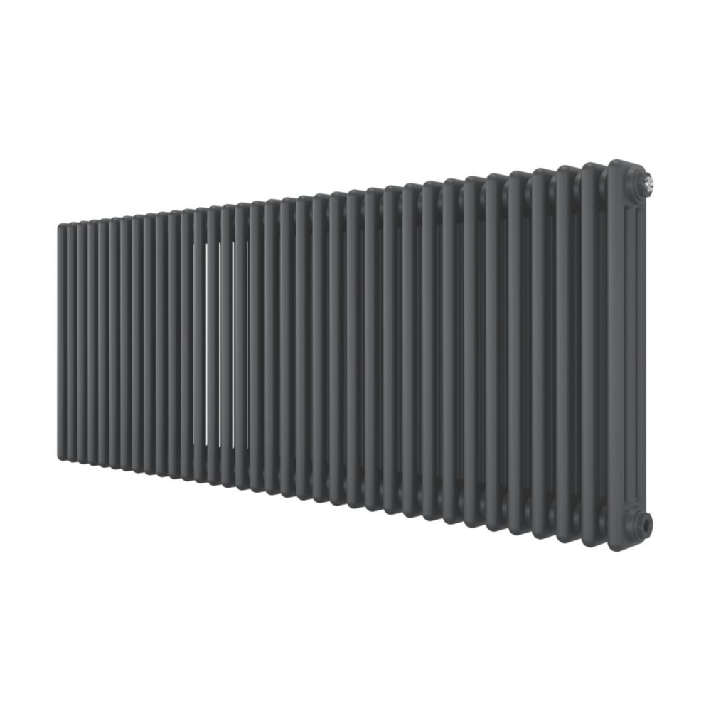 Azur 600mm x 1595mm 6951BTU Anthracite Horizontal 3 Column