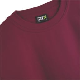 Pro RTX  Sweatshirt Burgundy Large 41 / 43" Chest