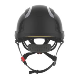 JSP EVO ALTA Dualswitch Safety Helmet with Chinstrap Black