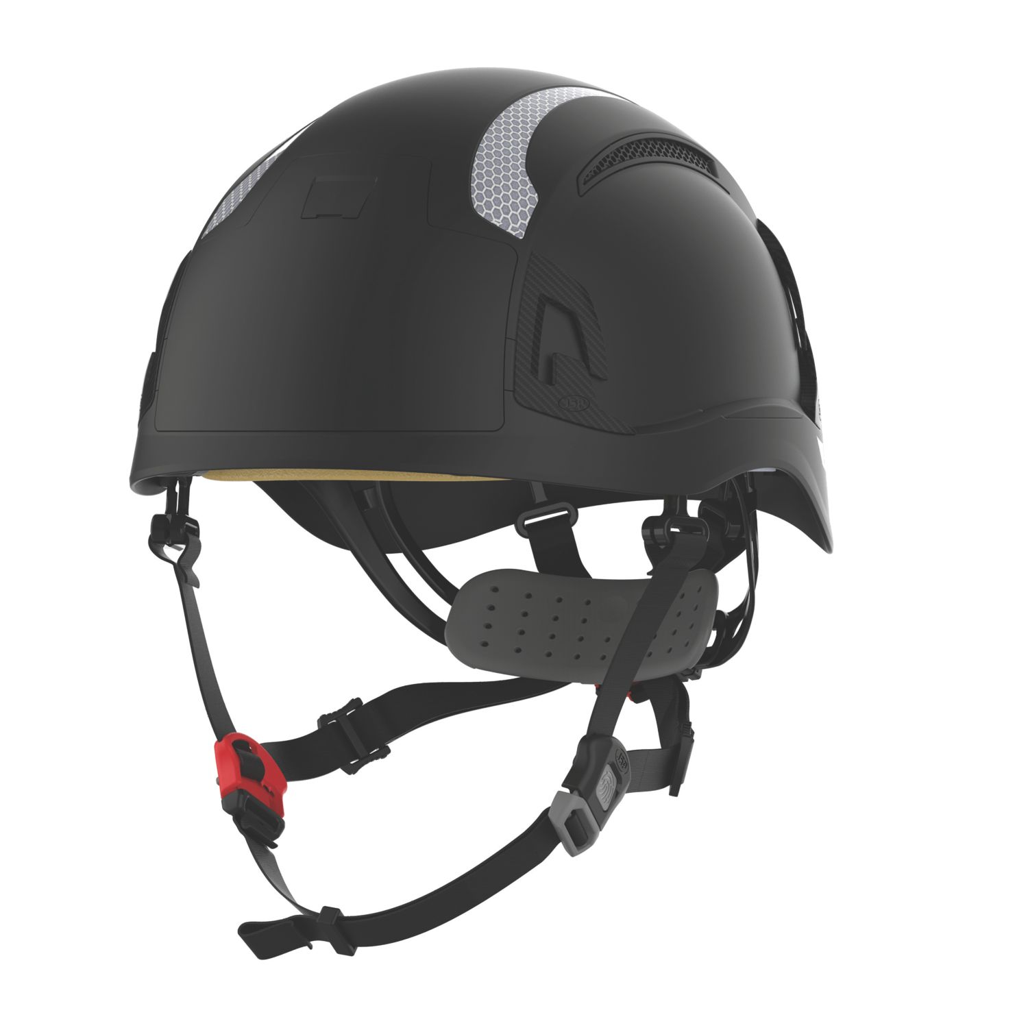 JSP EVO ALTA Dualswitch Safety Helmet with Chinstrap Black (286EE)