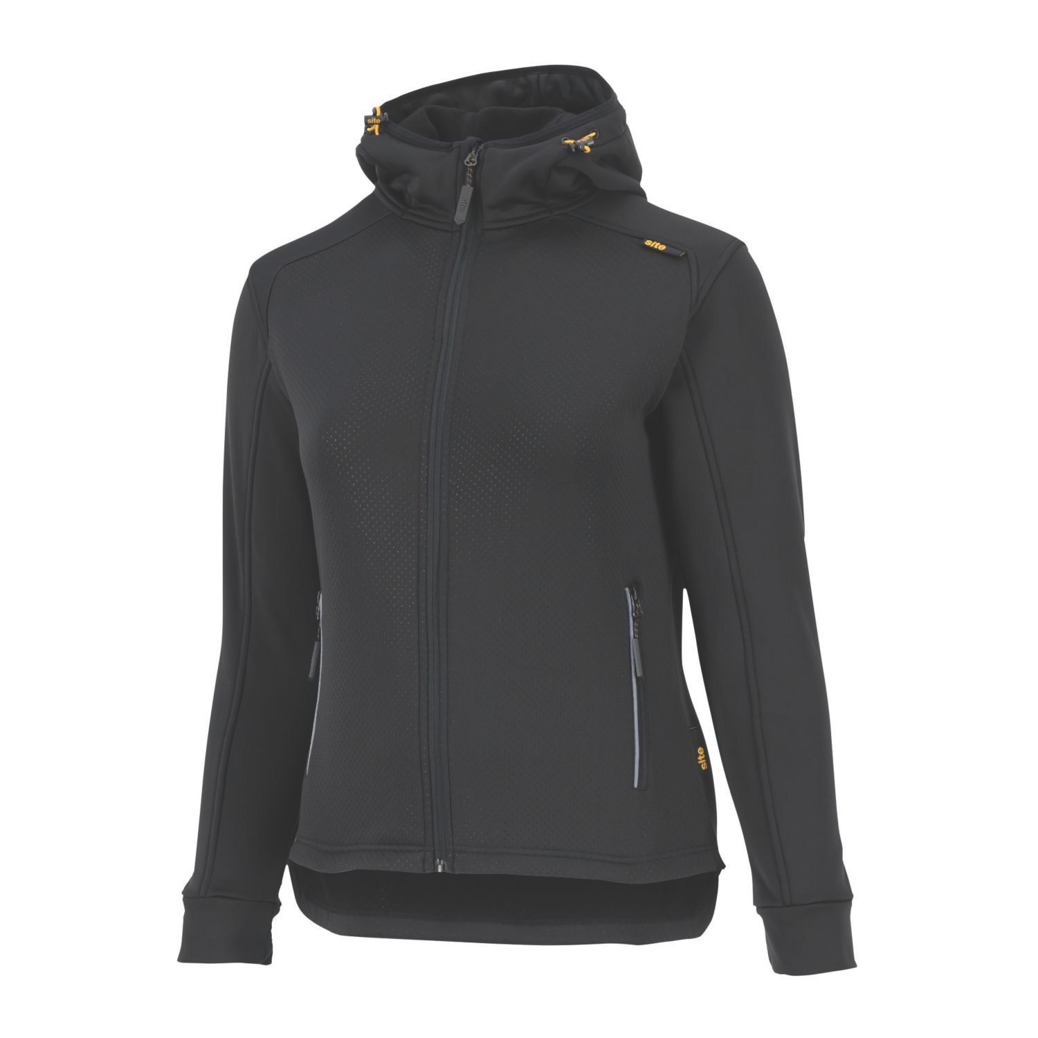 Site Dunfee Womens Hoodie Black Size 14 (286FM)