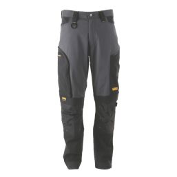 DeWalt Waterford Work Trouser Grey/Black 36" W 31" L