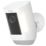 Ring Cam Pro Battery-Powered White Wireless 2K Outdoor Smart Camera with Spotlight & PIR Sensor