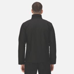 Regatta Octagon II Waterproof Softshell Jacket Black Small Size 37.5" Chest