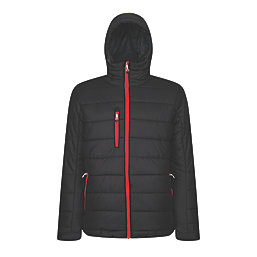 Regatta Navigate Thermal Jacket Black / Classic Red X Large 43.5" Chest