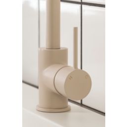 Streame by Abode Vigour Quad Single Lever Mixer Stone Grey