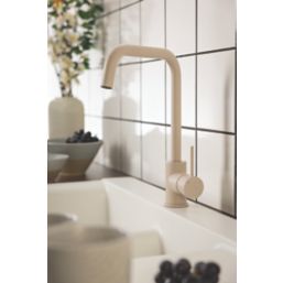 Streame by Abode Vigour Quad Single Lever Mixer Stone Grey