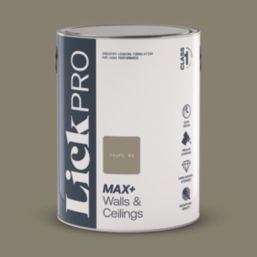 LickPro Max+ 5Ltr Taupe 04 Matt Emulsion  Paint