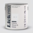 LickPro 2.5Ltr Grey 14 Satin Water-Based Trim Paint