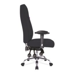 Nautilus Designs Babylon High Back Ergonomic Task Chair Black