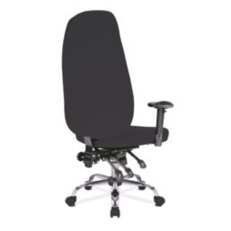 Nautilus Designs Babylon High Back Ergonomic Task Chair Black