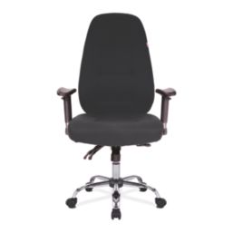 Nautilus Designs Babylon High Back Ergonomic Task Chair Black